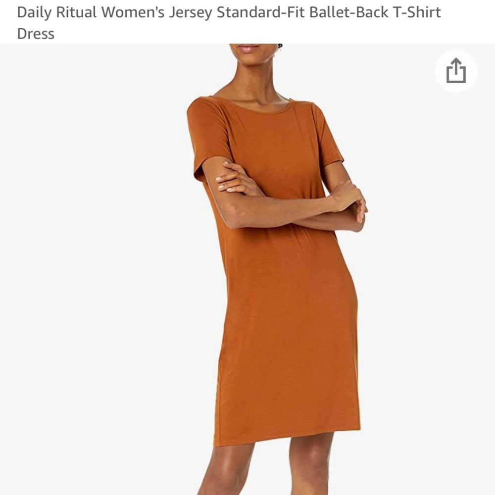 NWT-Daily ritual tshirt dress